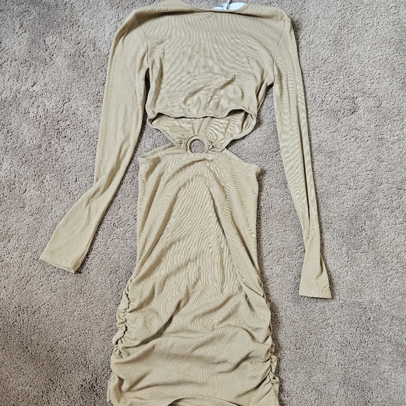 Ribbed mini dress - Picture 6 of 6